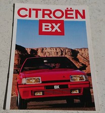 Catalogue publicitaire citroen d'occasion  Châteauneuf-sur-Sarthe