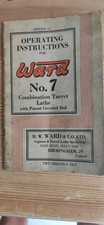 Ward combination turret for sale  CHELMSFORD