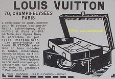 Publicite louis vuitton d'occasion  Cires-lès-Mello