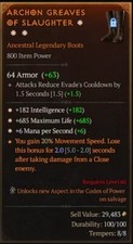 ✨Diablo 4 Temporada 8✨ Botas Sor 3GA✨ Int Life +6 Mana por Segundo comprar usado  Enviando para Brazil