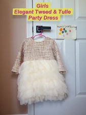 Girls elegant tweed for sale  Jersey City