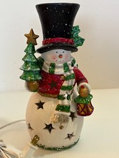 Ceramic snowman top for sale  Rootstown
