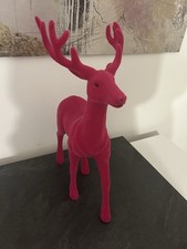 Dekofigur hirsch pink gebraucht kaufen  Paderborn