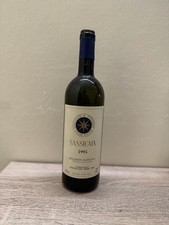 Bottiglia sassicaia 1995 usato  Como