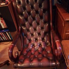 Chesterfield leather slipper for sale  UK