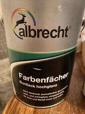 Albrecht farbenfächer buntlac gebraucht kaufen  Zetel