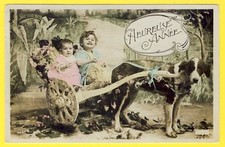 Cpa heureuse année d'occasion  Paimbœuf