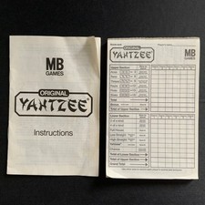 Original yahtzee games for sale  BENFLEET