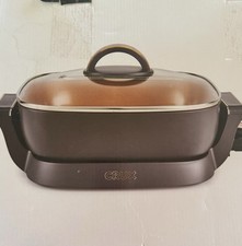 Frigideira elétrica Crux 6QT. Novo na caixa. 1200 Watts sem PTFE e PFOA. Antiaderente , usado comprar usado  Enviando para Brazil
