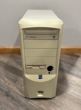 Torre de PC retrô desktop estojo de computador bege vintage sem HDD pronto para dormir comprar usado Torre de PC retrô desktop estojo de computador bege vintage sem HDD pronto para dormir comprar usado  Enviando para Brazil