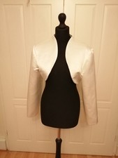 Brautjacke brautbolero boleroj gebraucht kaufen  Wiesbaden