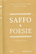 Poesie. saffo. 2012. usato  Italia