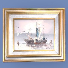 Vintage oil painting for sale  Naples