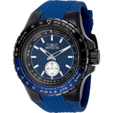Relógio masculino Invicta Aviator mostrador azul quartzo 49300 comprar usado  Enviando para Brazil