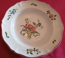 Assiette creuse floral d'occasion  France