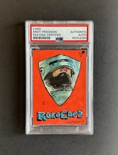 1990 Topps RoboCop 2 pintura original 1/1 artista autografado PSA/DNA autêntico comprar usado  Enviando para Brazil
