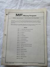 Massey Ferguson MF 230 235 MF235 Trator Serviço Reparo Horário Manual comprar usado  Enviando para Brazil