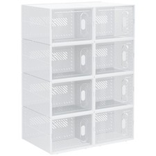 Homcom 8pcs stackable for sale  GREENFORD
