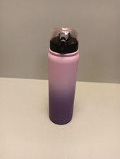 Edelstahl trinkflasche strohha gebraucht kaufen  Herten