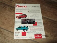 Prospectus brochure teilhol d'occasion  Mitry-Mory
