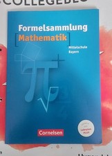 Formelsammlung mathematik mitt gebraucht kaufen  Ingolstadt