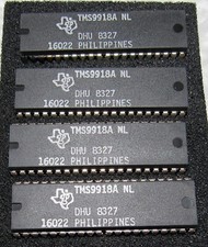 (4) Processador de Vídeo ICs Texas Instruments TMS9918ANL - Código de Data 8327 comprar usado  Enviando para Brazil