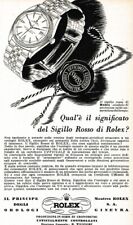 Pubblicita 1953 rolex usato  Biella