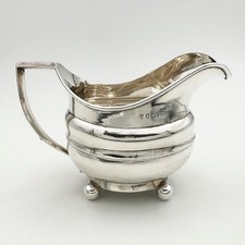 ANTIGO JARRO DE CREME GEORGIANO PRATA ESTERLINA NEWCASTLE 1793 THOMAS WATSON comprar usado  Enviando para Brazil