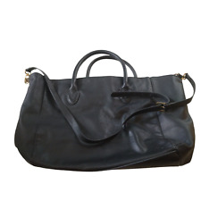 Usado, Bolsa tote B-low The Belt Mila azul couro pebbled alça dupla tiracolo grande comprar usado  Enviando para Brazil