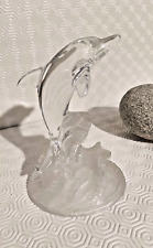 Statuette dauphin cristal d'occasion  Frénouville