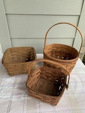 Vintage longaberger round for sale  Humble