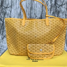 Goyard yellow cowhide d'occasion  Paris-