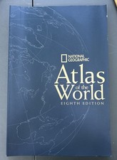 National Geographic Atlas of the World, Eighth Edition  EUC, usado comprar usado  Enviando para Brazil