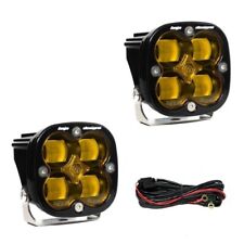 Pods de LED âmbar neblina Baja Designs 257811 Squadron SAE para ajuste universal 12-25 comprar usado  Enviando para Brazil