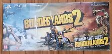 BORDERLANDS 2 LIMITED EDITION ULTIMATE LOOT CHEST NEW (NEVER USED) PS3 PAL RARE comprar usado  Enviando para Brazil