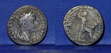 Tiberius silver denarius for sale  UK