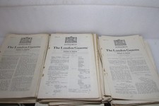 Supplements london gazette for sale  UK