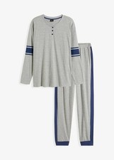 Neu pyjama knopfleiste gebraucht kaufen  Deutschland
