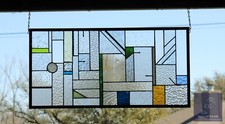Geometric stained glass for sale  Killeen