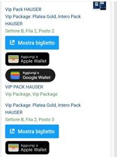 HAUSER Bilety Koncert JESOLO  na sprzedaż  PL