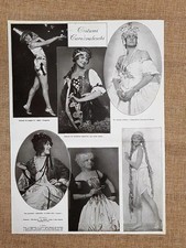 Carnevale 1926 costume usato  Villarosa
