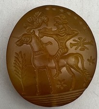 Vintage intaglio horse for sale  USA
