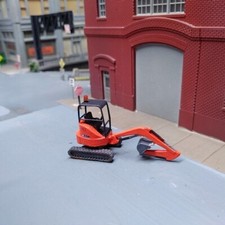 Mini escavadeira Kubota personalizada escala 1/87 HO. Modelo de resina impresso em 3D, usado comprar usado  Enviando para Brazil