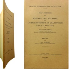 Etat minutes notaires d'occasion  Nogent-le-Roi