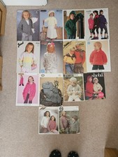 Knitting patterns children for sale  BURRY PORT