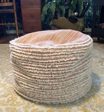 Round ottoman boho for sale  Waco