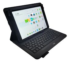 Usado, Capa folio universal Logitech teclado sem fio Bluetooth iPad 7 e 8 10,2" preta comprar usado  Enviando para Brazil