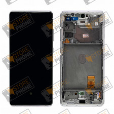 Ecran Complet OLED Samsung Galaxy S20 FE 4G SM-G780 / S20 FE 5G SM-G781 Cloud Wh, używany na sprzedaż  Wysyłka do Poland