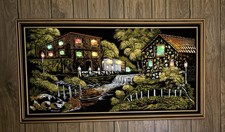 Vtg black velvet for sale  Sterling