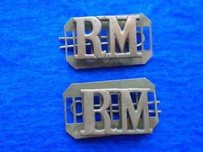Pair royal marines for sale  TIVERTON